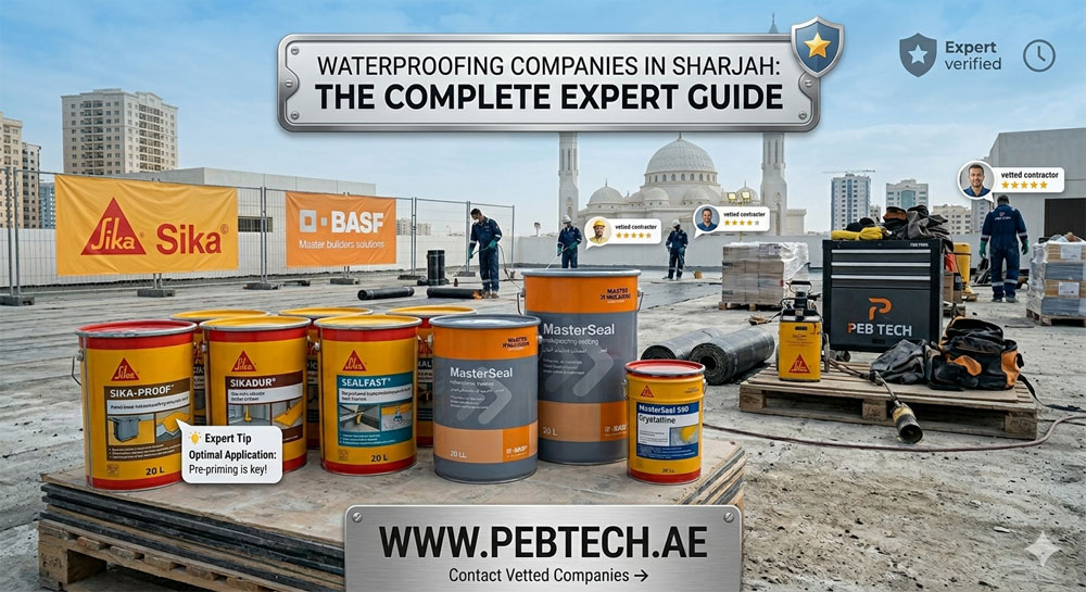 Waterproofing Companies in Sharjah